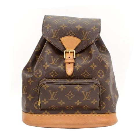 louis vuitton moyen montsouris mm monogram canvas backpack bag